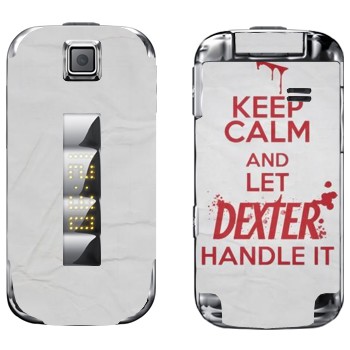   «Keep Calm and let Dexter handle it»   Samsung Diva La Fleur
