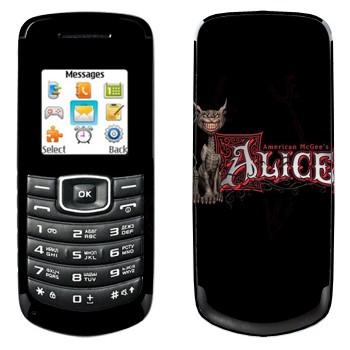   «  - American McGees Alice»   Samsung E1080