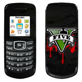   «GTA 5 - logo blood»   Samsung E1080