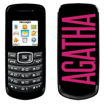   «Agatha»   Samsung E1080