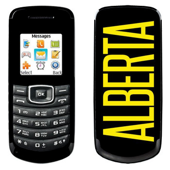   «Alberta»   Samsung E1080