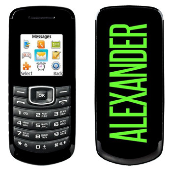   «Alexander»   Samsung E1080