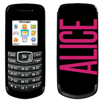   «Alice»   Samsung E1080