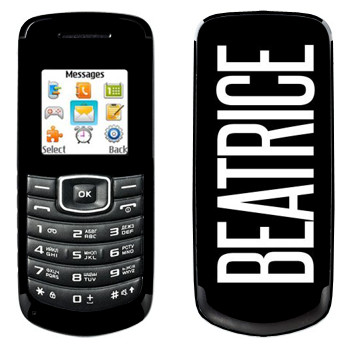   «Beatrice»   Samsung E1080