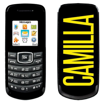   «Camilla»   Samsung E1080