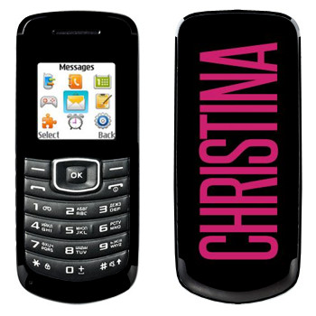   «Christina»   Samsung E1080