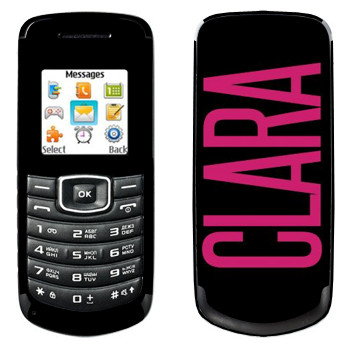   «Clara»   Samsung E1080