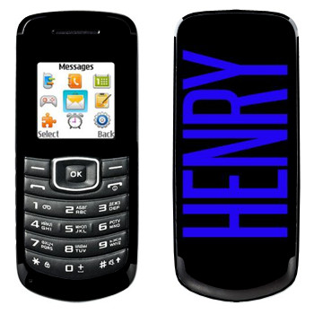   «Henry»   Samsung E1080