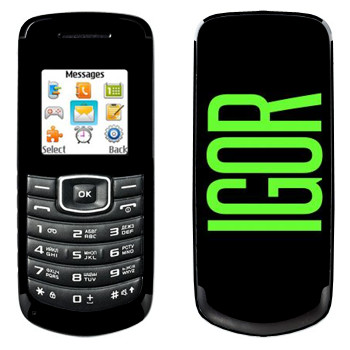   «Igor»   Samsung E1080