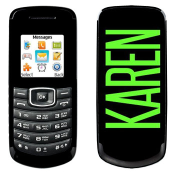   «Karen»   Samsung E1080