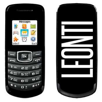   «Leonti»   Samsung E1080