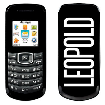   «Leopold»   Samsung E1080