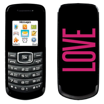   «Love»   Samsung E1080