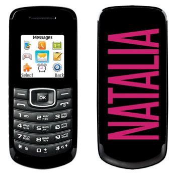   «Natalia»   Samsung E1080