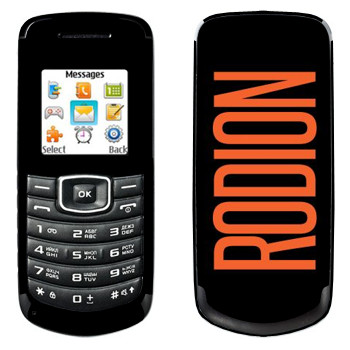   «Rodion»   Samsung E1080