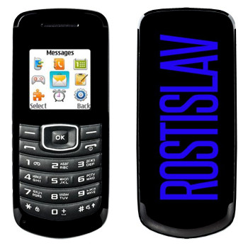   «Rostislav»   Samsung E1080
