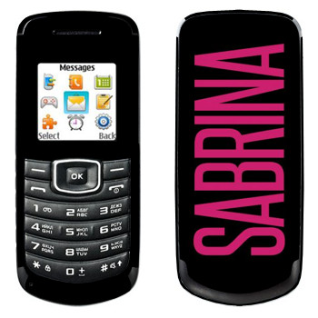   «Sabrina»   Samsung E1080
