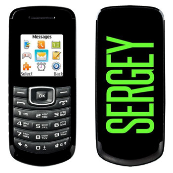   «Sergey»   Samsung E1080