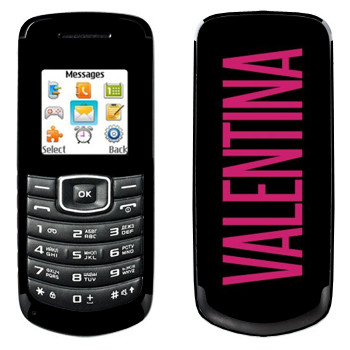   «Valentina»   Samsung E1080