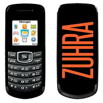   «Zuhra»   Samsung E1080