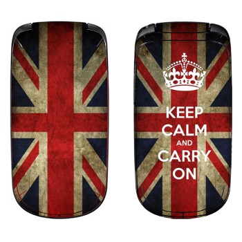   «Keep calm and carry on»   Samsung E1150