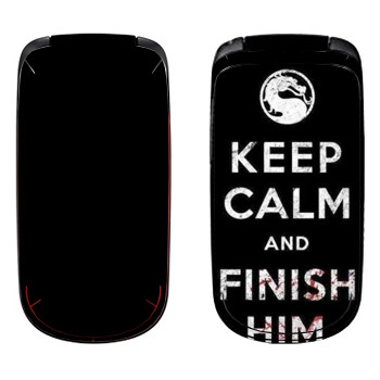   «Keep calm and Finish him Mortal Kombat»   Samsung E1150