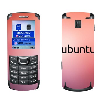   «Ubuntu»   Samsung E1252 Duos