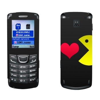   «I love Pacman»   Samsung E1252 Duos