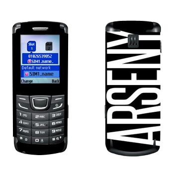   «Arseny»   Samsung E1252 Duos