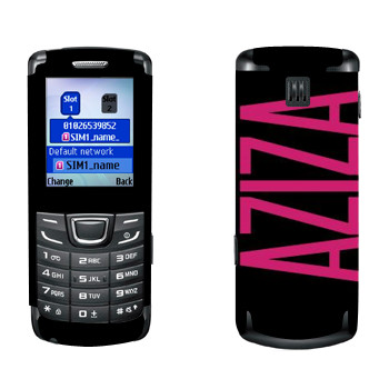  «Aziza»   Samsung E1252 Duos