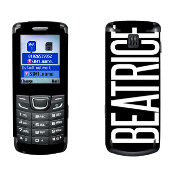   «Beatrice»   Samsung E1252 Duos