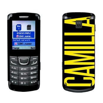  «Camilla»   Samsung E1252 Duos