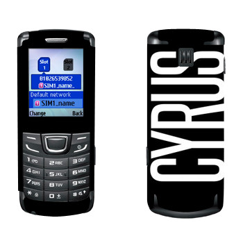   «Cyrus»   Samsung E1252 Duos