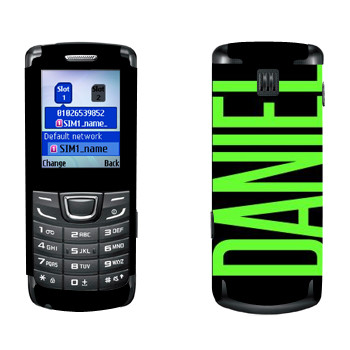   «Daniel»   Samsung E1252 Duos
