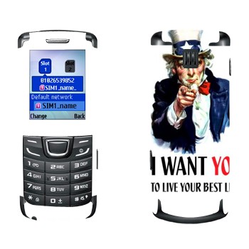   « : I want you!»   Samsung E1252 Duos
