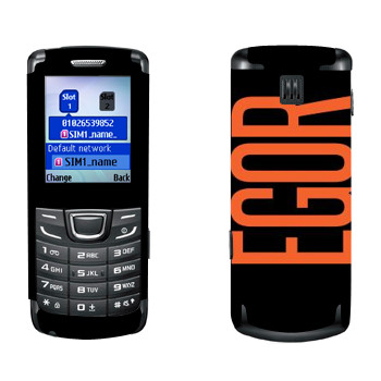   «Egor»   Samsung E1252 Duos