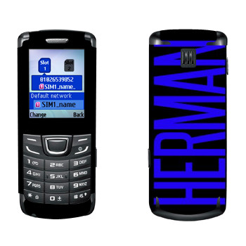   «Herman»   Samsung E1252 Duos
