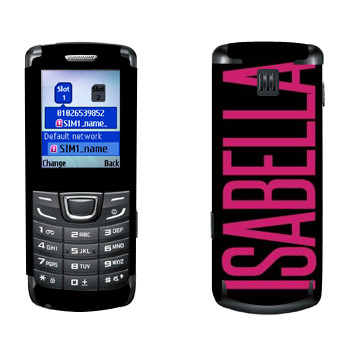   «Isabella»   Samsung E1252 Duos