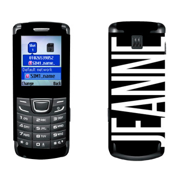   «Jeanne»   Samsung E1252 Duos