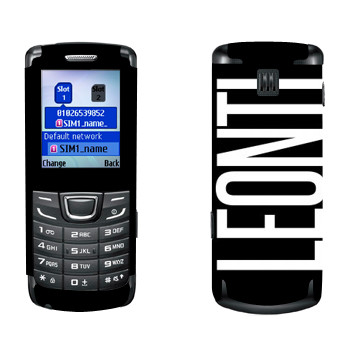   «Leonti»   Samsung E1252 Duos