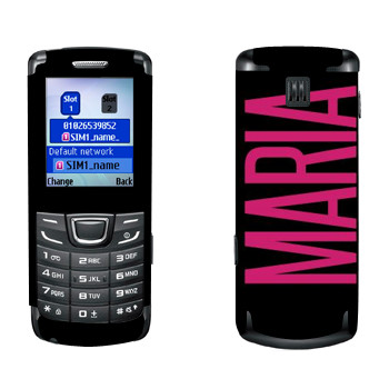   «Maria»   Samsung E1252 Duos