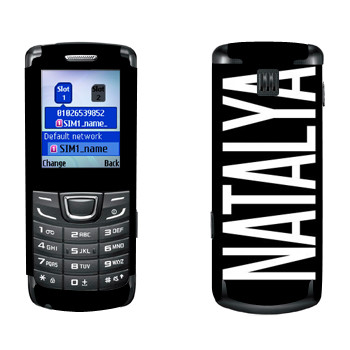   «Natalya»   Samsung E1252 Duos