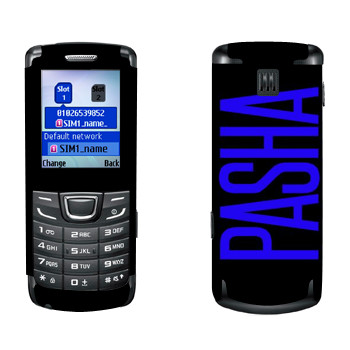   «Pasha»   Samsung E1252 Duos