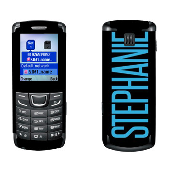   «Stephanie»   Samsung E1252 Duos