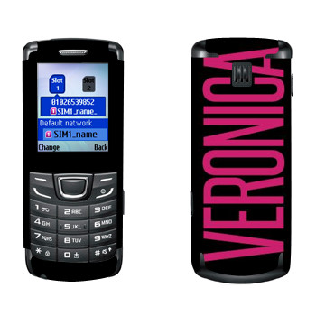   «Veronica»   Samsung E1252 Duos