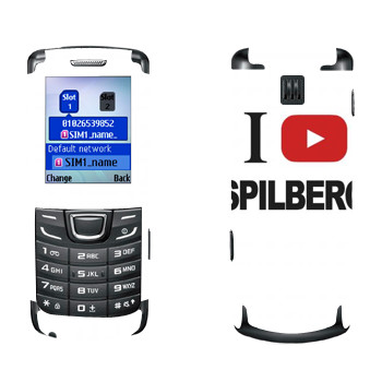   «I love Spilberg»   Samsung E1252 Duos