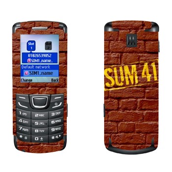   «- Sum 41»   Samsung E1252 Duos