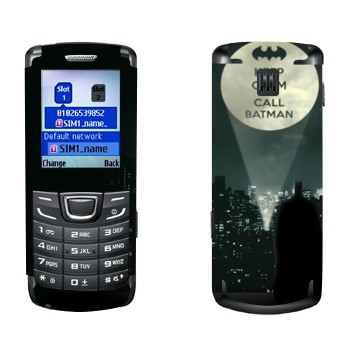   «Keep calm and call Batman»   Samsung E1252 Duos
