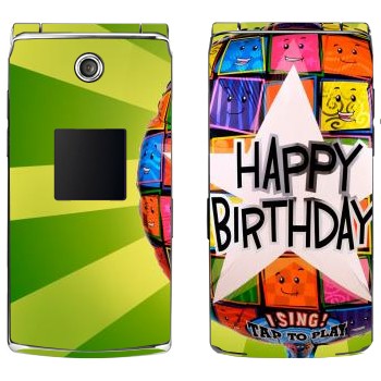   «  Happy birthday»   Samsung E210