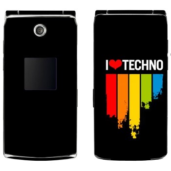   «I love techno»   Samsung E210